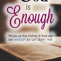 I’ve had enough. Enough of this already. You are enough…Ever thought that? 7 Bible versus guide us to learn what God means when He says enough.