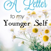 A letter to my much younger self. Had I known then what I know now, I'd been a woman covered by God’s graceful presence and no longer full of myself sooner.