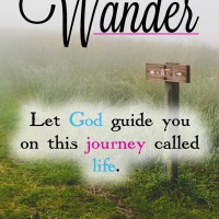 I never thought about it like this: Why do You, Lord, make us wander from Your ways and harden our hearts so we don't revere You?
