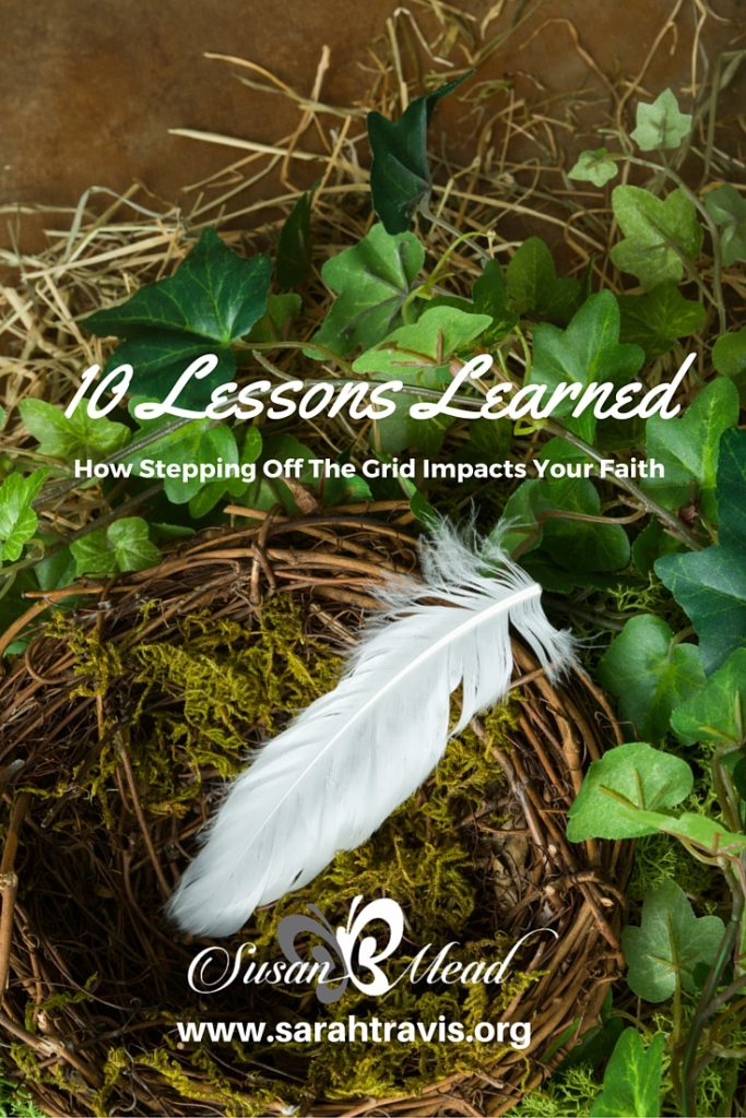 Step off the grid with us, uncover 10 lessons learned and trust God today. Join us?