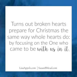 No chapter in the mothering book tells you how to give your children the world when theirs feels so crushed. Prepare your heart for Christmas now.