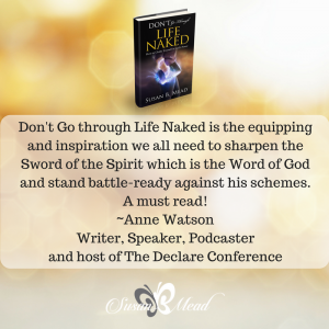 Why do I feel like I’m going through life naked if I’m following God faithfully? The Bible tells you the war has already been won, yet some days you simply feel undone. Have you ever felt that way? I know I have... The enemy of your soul wants you to feel out of control, overwhelmed and outwitted. bit.ly/DontGoNaked