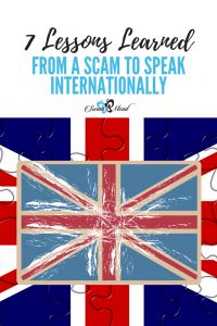 What do we look for in an invitation for speak internationally, or locally, to determine if it is a legitimate request of your time and talent? Do all the puzzle pieces fit?