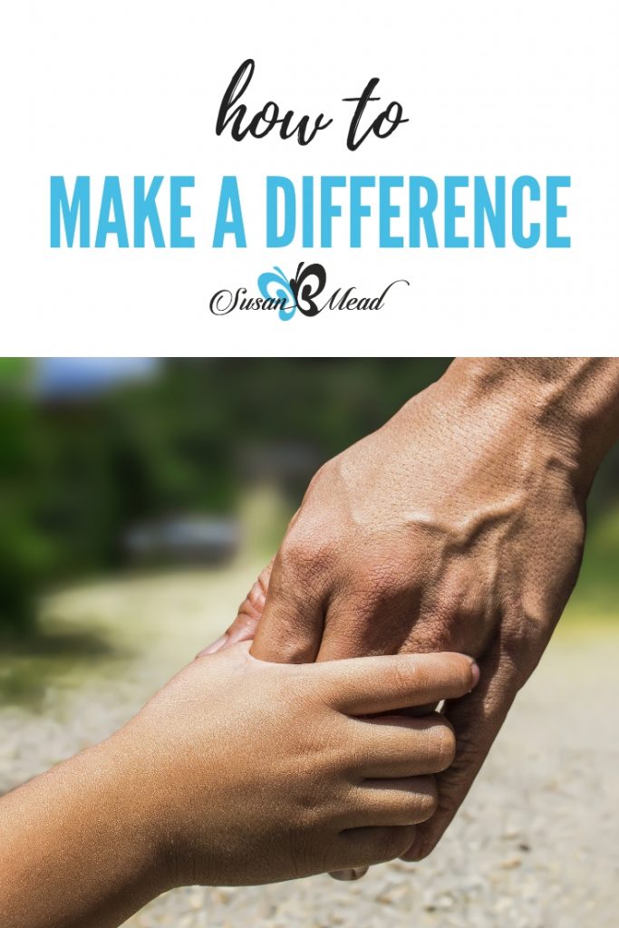 Make a difference. Yes, you can.