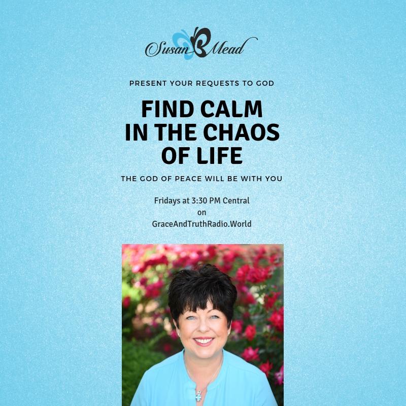 Find Calm in the Chaos of Life
Fridays at 3:30 PM Central Time on GraceAndTruthRadio.World