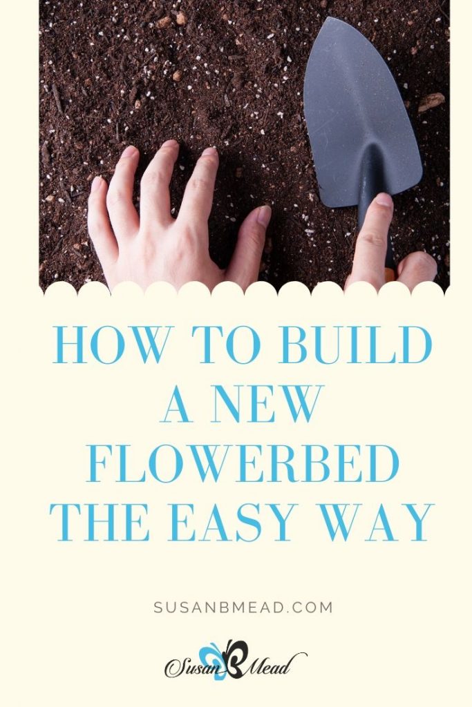 Build a new flowerbed - the easy way.